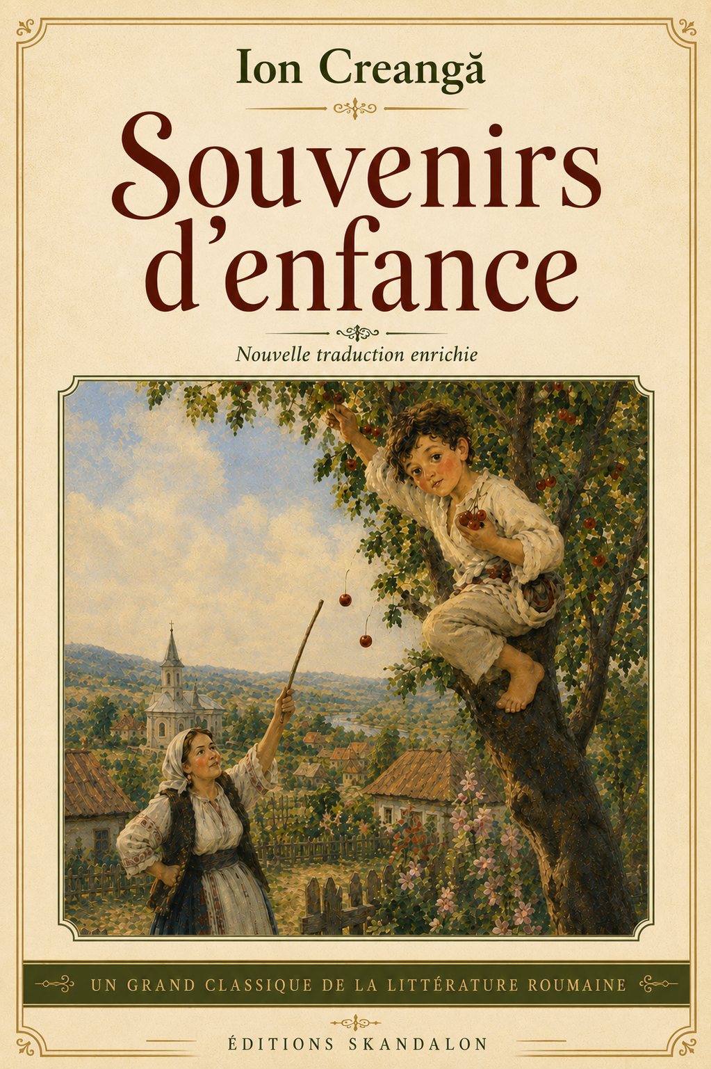 Première de couverture de Souvenirs d'enfance