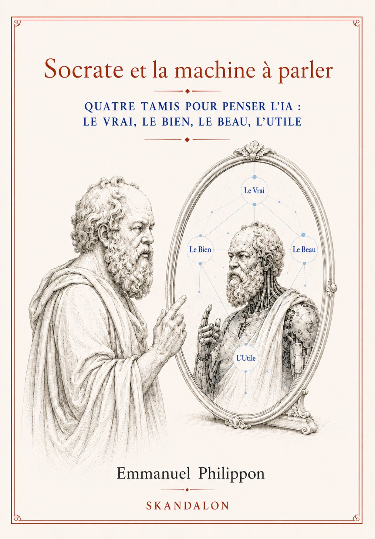 Première de couverture de Socrate et la machine à parler