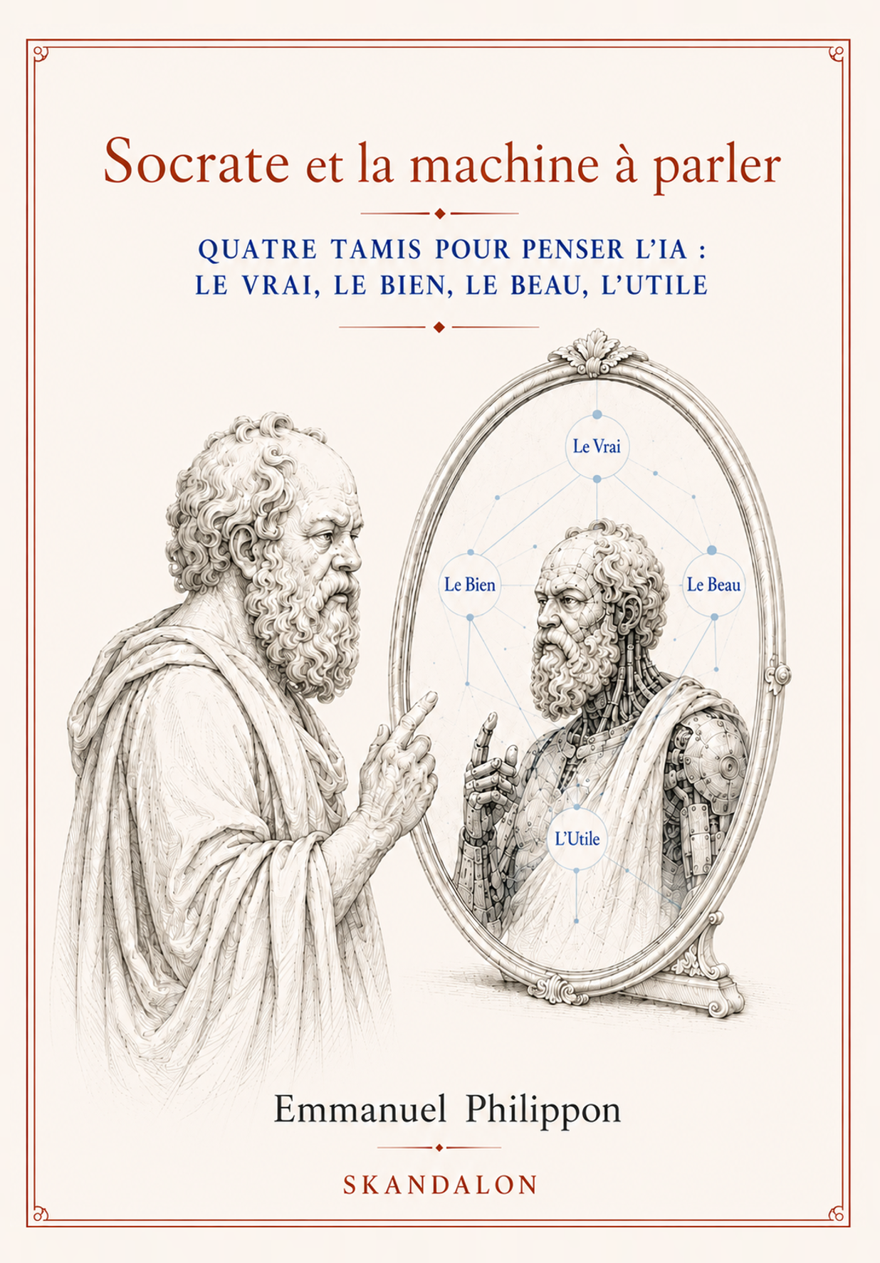 Première de couverture de Socrate et la machine à parler